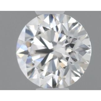 0.32 Carat Round G VS2 EX GIA Natural Diamond