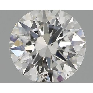 0.30 Carat Round F SI1 VG GIA Natural Diamond