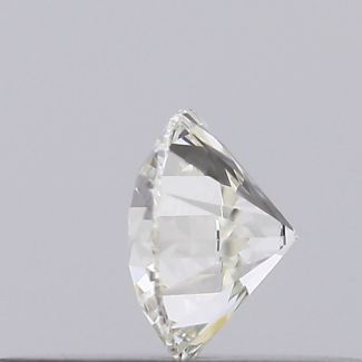 0.18 Carat Round I VVS1 EX GIA Natural Diamond