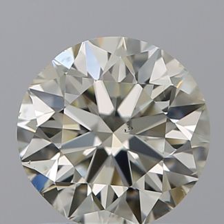 1.00 Carat Round K SI1 EX VG IGI Natural Diamond