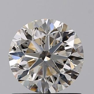 0.81 Carat Round J SI2 VG EX GIA Natural Diamond