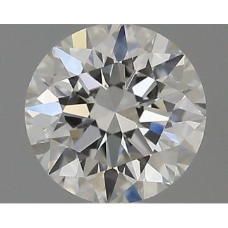 0.3 Carat Round H VVS1 EX GD GIA Natural Diamond