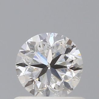 0.70 Carat Round E VS2 G EX GIA Natural Diamond