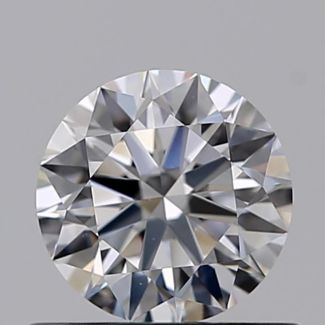 0.52 Carat Round D VS1 EX GIA Natural Diamond