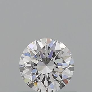 0.5 Carat Round D SI1 EX GIA Natural Diamond