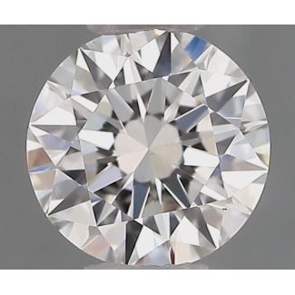 0.50 Carat Round H VS1 EX GIA Natural Diamond