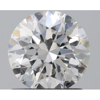 1.03 Carat Round F SI1 EX GIA Natural Diamond