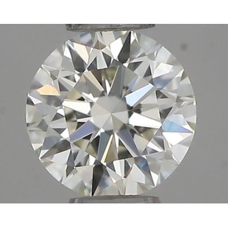 0.31 Carat Round H IF EX IGI Natural Diamond