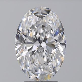 3.00 Carat Oval D VS2 - EX GIA Natural Diamond