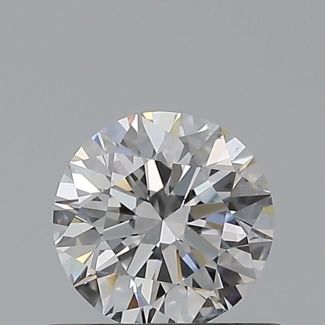 0.5 Carat Round E SI1 EX GIA Natural Diamond