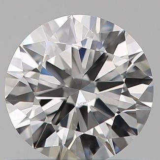 0.50 Carat Round F VS2 VG EX GIA Natural Diamond