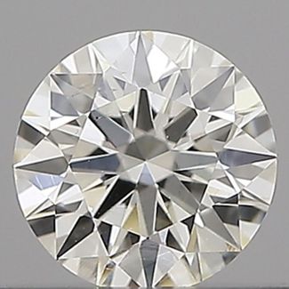 0.30 Carat Round H SI1 EX IGI Natural Diamond