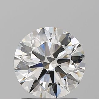 1.5 Carat Round I VVS2 EX GIA Natural Diamond