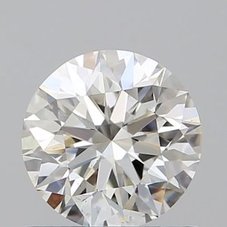 0.81 Carat Round H VS2 EX GIA Natural Diamond