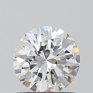 1.0 Carat Round F VS1 EX VG GIA Natural Diamond