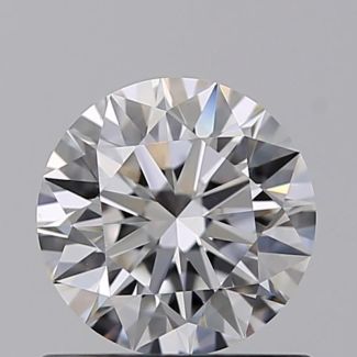 0.70 Carat Round D VS1 EX GIA Natural Diamond