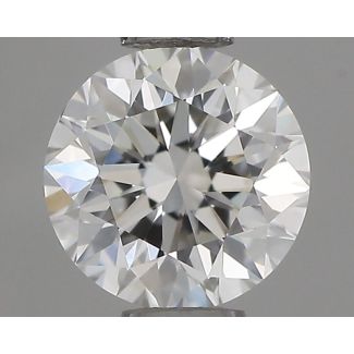 0.5 Carat Round G VVS1 VG EX GIA Natural Diamond