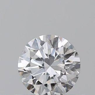 0.34 Carat Round D VVS1 EX GIA Natural Diamond