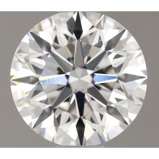 0.59 Carat Round D VS1 EX GIA Natural Diamond