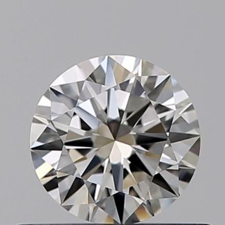 0.40 Carat Round I VS2 EX GIA Natural Diamond