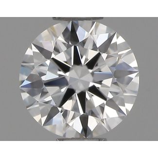 0.46 Carat Round G VS2 EX GIA Natural Diamond