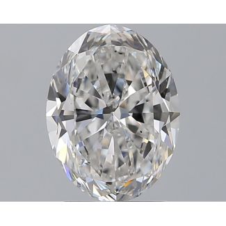 2.52 Carat Oval E VS2 - EX GIA Natural Diamond