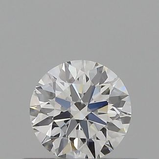 0.37 Carat Round G IF EX GIA Natural Diamond