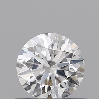 0.5 Carat Round D VS2 VG EX GIA Natural Diamond