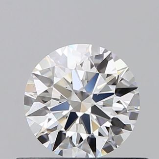 0.5 Carat Round D VS1 EX GIA Natural Diamond