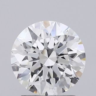 1.72 Carat Round F VS2 EX GIA Natural Diamond