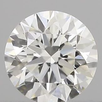 0.40 Carat Round G VVS2 EX GIA Natural Diamond