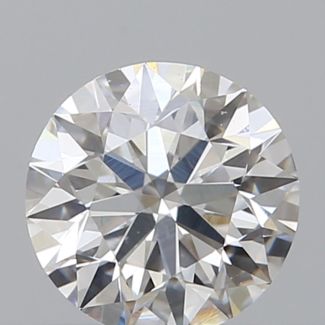 0.31 Carat Round F VS1 EX GIA Natural Diamond