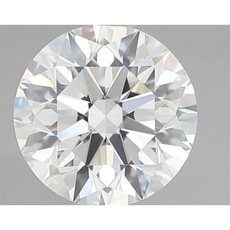 2.5 Carat Round H VVS1 EX IGI Natural Diamond