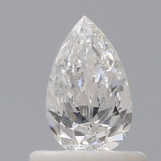 0.51 Carat Pear E SI1 - EX GD GIA Natural Diamond