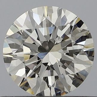 0.6 Carat Round G VVS2 EX GIA Natural Diamond