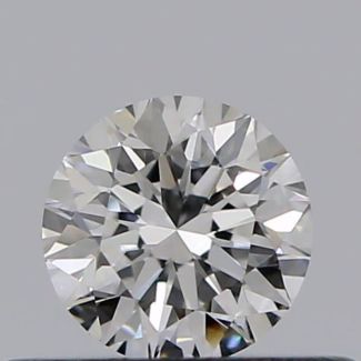 0.30 Carat Round E VVS2 VG EX GIA Natural Diamond