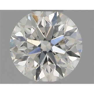 0.32 Carat Round G SI2 VG IGI Natural Diamond