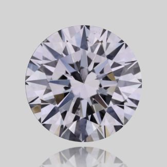 0.4 Carat Round I SI1 EX GIA Natural Diamond