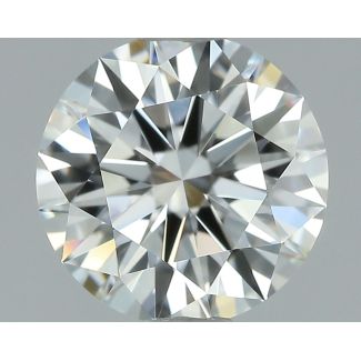 1.02 Carat Round H VVS2 EX GIA Natural Diamond