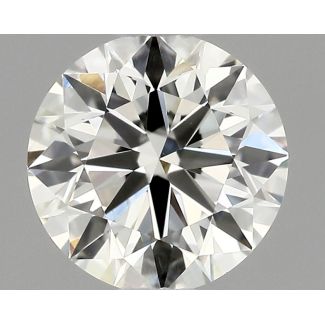 0.72 Carat Round H VS1 EX VG IGI Natural Diamond