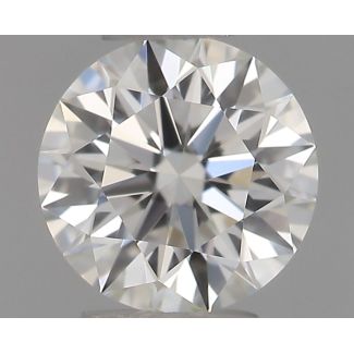 0.32 Carat Round H IF EX IGI Natural Diamond