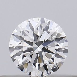 0.18 Carat Round D VS2 VG GIA Natural Diamond