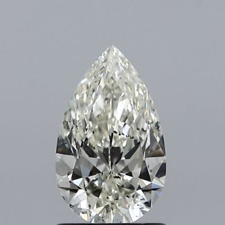 1.01 Carat Pear K SI2 - EX GIA Natural Diamond