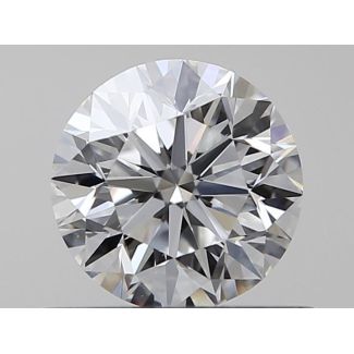 0.5 Carat Round F VVS1 VG GIA Natural Diamond