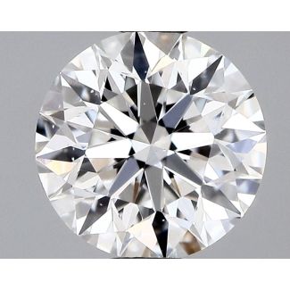 0.5 Carat Round F VS2 EX GIA Natural Diamond