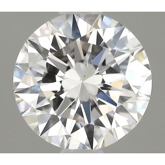 0.5 Carat Round D VS1 EX VG GIA Natural Diamond