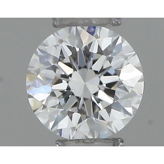 0.18 Carat Round G VVS1 EX VG GIA Natural Diamond