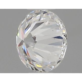 0.6 Carat Round F VS2 EX GIA Natural Diamond