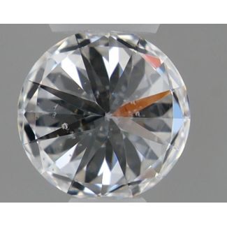 0.3 Carat Round E SI2 EX GIA Natural Diamond