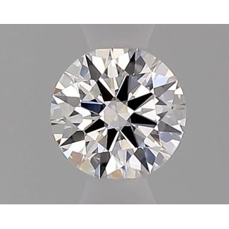 0.3 Carat Round F VS1 EX GIA Natural Diamond